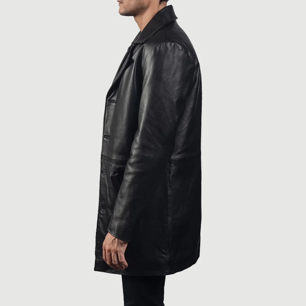 Classmith Black Leather Coat-reviseleather