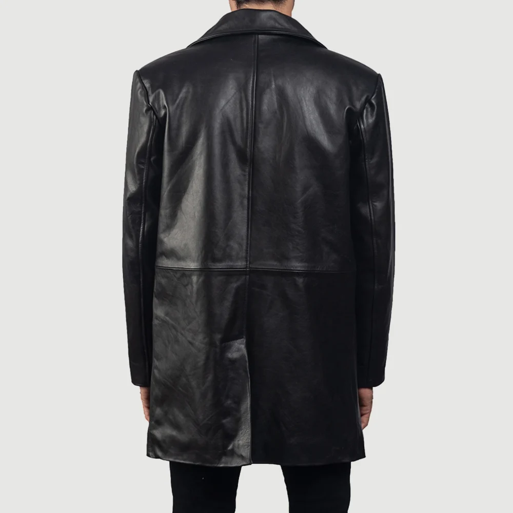 Classmith Black Leather Coat-reviseleather