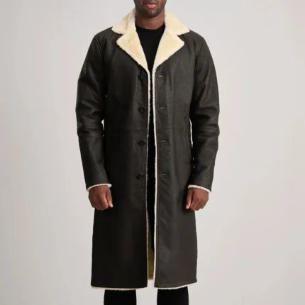 Kolby Brown Shearling Coat-reviseleather